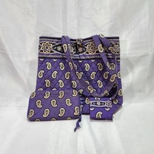 Vera Bradley Expired Pattern Simply Violet 3 Piece Set